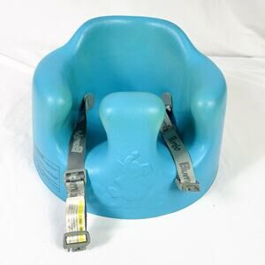 Bumbo Infant Floor Seat Baby Sit Up Chair with Adjustable Harness Cradle Pink